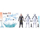 Ensemble Starkiller et Stormtroopers avec accessoires, figurines de collection HASBRO