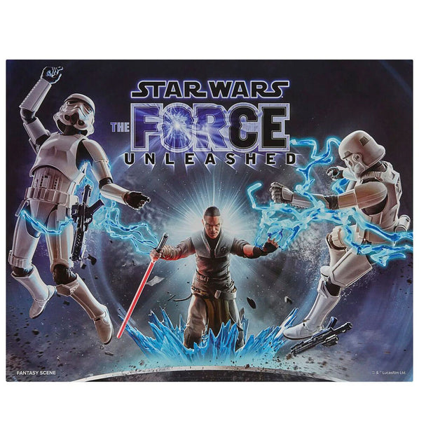 Figurine articulée Starkiller de Star Wars The Force Unleashed en gros plan, 15 cm de hauteur