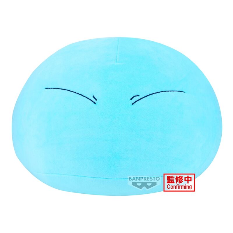Peluche Rimuru de 35cm issue de la série That Time I Got Reincarnated as a Slime, vue de face avec détails précis