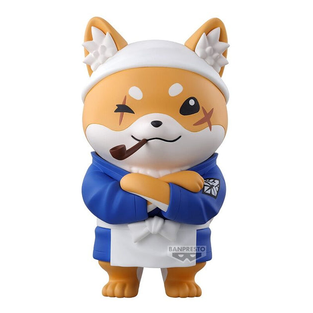 Figurine Shiba Taishou Blue Archive de 15cm vue de face avec détails précis et couleurs vives