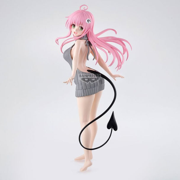 Figurine Lala Satalin To Love-Ru Darkness vue de face avec détails scintillants et posture glamour
