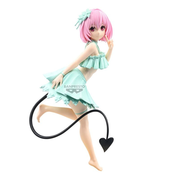 Figurine Momo Belia Glitter & Glamorous de To Love-Ru Darkness vue de face avec détails scintillants et posture élégante
