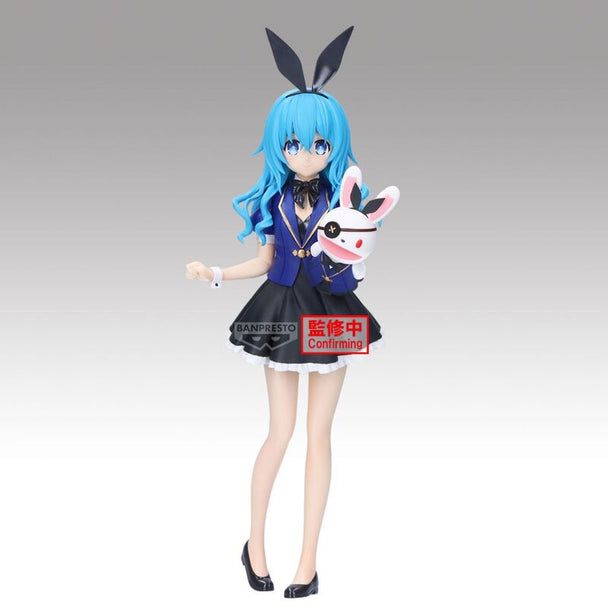 Figurine Yoshino Date a Live 20cm vue de face avec détails scintillants glitter