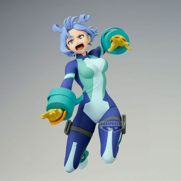 Figurine Nejire Hado de My Hero Academia vue de face avec détails colorés
