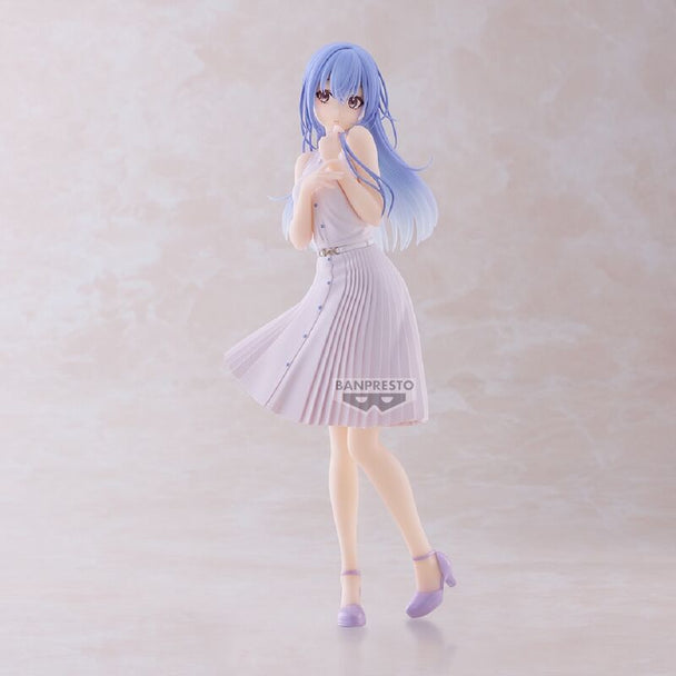 Profil latéral de la figurine Hana Suzuki montrant sa pose dynamique et élégante