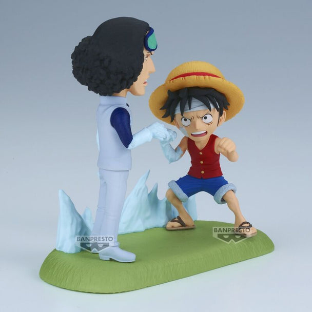 Figurine Kuzan de One Piece en détail, hauteur 9 cm, édition Log Stories