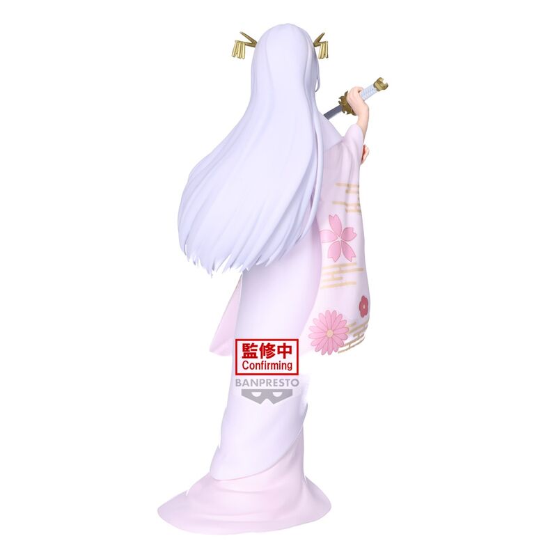 Gros plan sur le visage expressif de la figurine Akane Kurokawa signée BANPRESTO