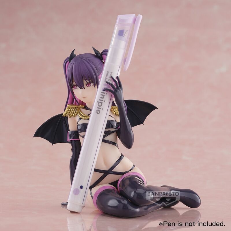 Zoom sur le visage expressif et les finitions soignées de la figurine BANPRESTO Miriella 14 cm