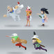 Vue rapprochée du visage de la figurine One Piece Hachinosu 2 avec expression fidèle au manga