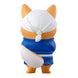 Vue arrière de la figurine Shiba Taishou Blue Archive illustrant les détails du costume