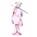 Vue arrière de la figurine Akane Kurokawa mettant en valeur les détails du costume et de la coiffure