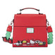 Intérieur du sac avec doublure assortie et compartiment principal fermé par zip sécurisé