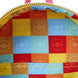 Logo officiel Loungefly et motif Pikachu sur le sac à dos édition Holiday