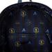 Sac à dos Loungefly Wednesday porté par un mannequin pour démonstration