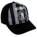 Casquette Wednesday CERDÁ vue de face, taille 55cm en polyester résistant