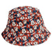 Casquette Disney Mickey Mouse CERDÁ en coton blanc avec motif coloré, taille 52cm, vue de face