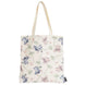 Vue avant du sac shopping Disney Stitch CERDÁ en polyester et coton avec illustration colorée