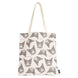 Sac de shopping Hello Kitty Kuromi CERDÁ vue de face avec design coloré et dimensions visibles