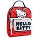 Sac à dos Hello Kitty CERDÁ de 23 cm avec design coloré et polyester résistant, vue de face.