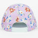 Détail de la casquette Disney Frozen CERDÁ montrant la texture 100% polyester et la visière