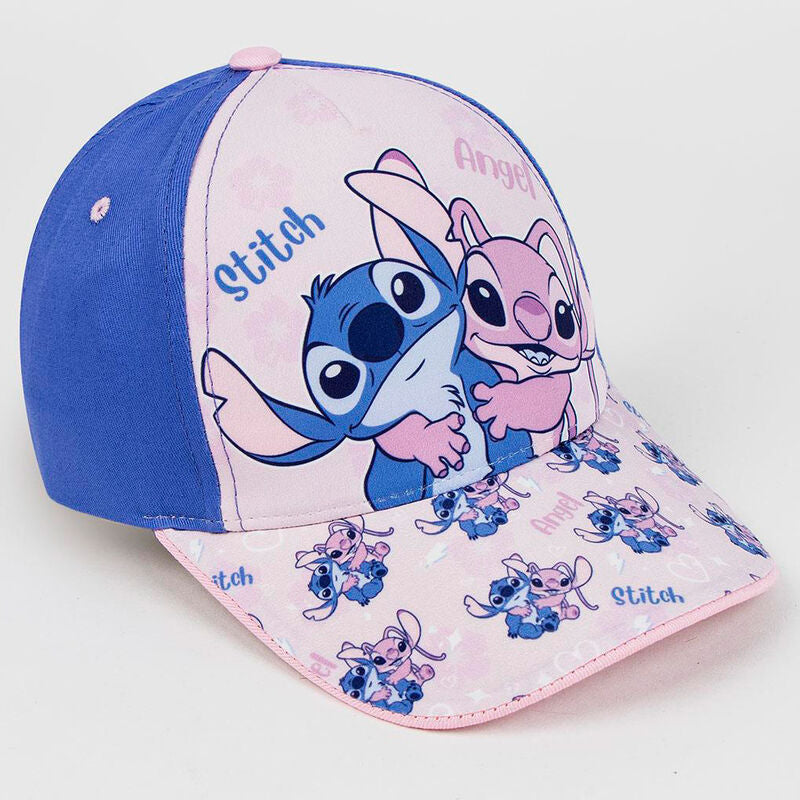 Profil latéral de la casquette Disney Stitch CERDÁ montrant la forme et la taille ajustée