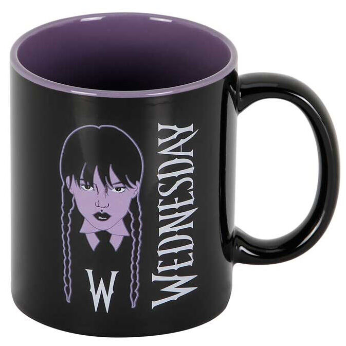 Packaging du mug Wednesday Braid KARACTERMANIA prêt à offrir