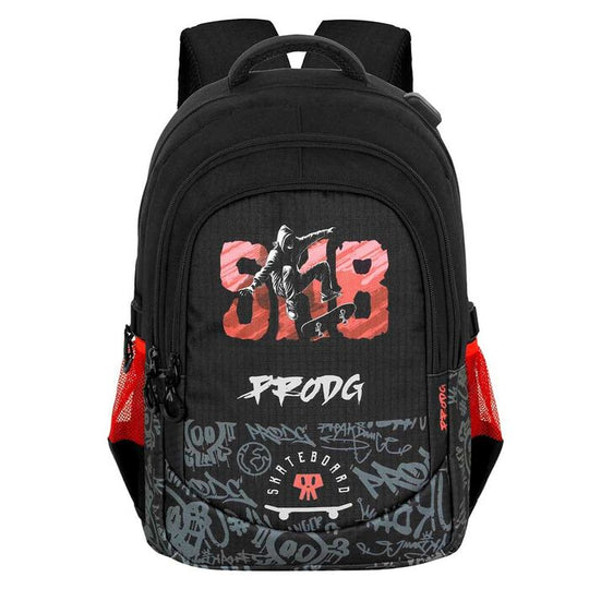Sac à dos PRO DG SK8 Running 46cm de face avec logo KARACTERMANIA visible