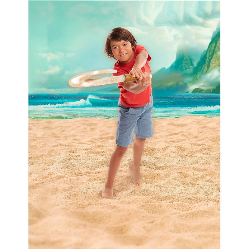 Hameçon magique de Maui en gros plan, jouet officiel Disney Vaiana Moana 2 de JAKKS PACIFIC