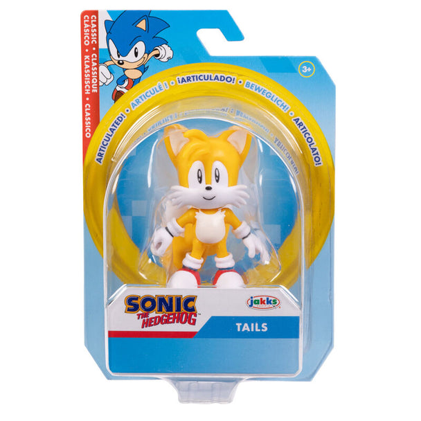 Profil gauche de la figurine Sonic the Hedgehog de la vague 19 par JAKKS PACIFIC