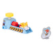 Voiture Sonic Go Go Racer orange vue de côté avec lanceur assorti
