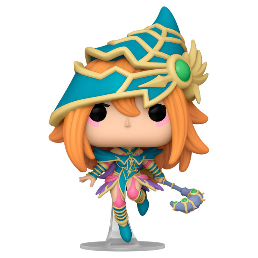 Vue rapprochée de la figurine Funko POP Magicians Valkyria Yu-Gi-Oh! avec détails colorés et finition soignée