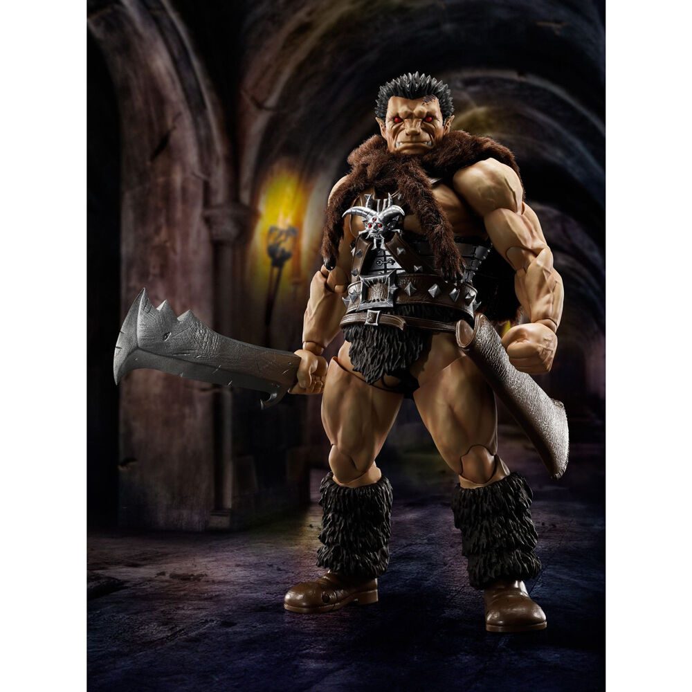 Vue rapprochée des articulations et finitions de la figurine Nosferatu Zodd Berserk