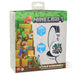 Zoom sur la prise jack 3.5mm universelle du casque Minecraft compatible avec plusieurs appareils