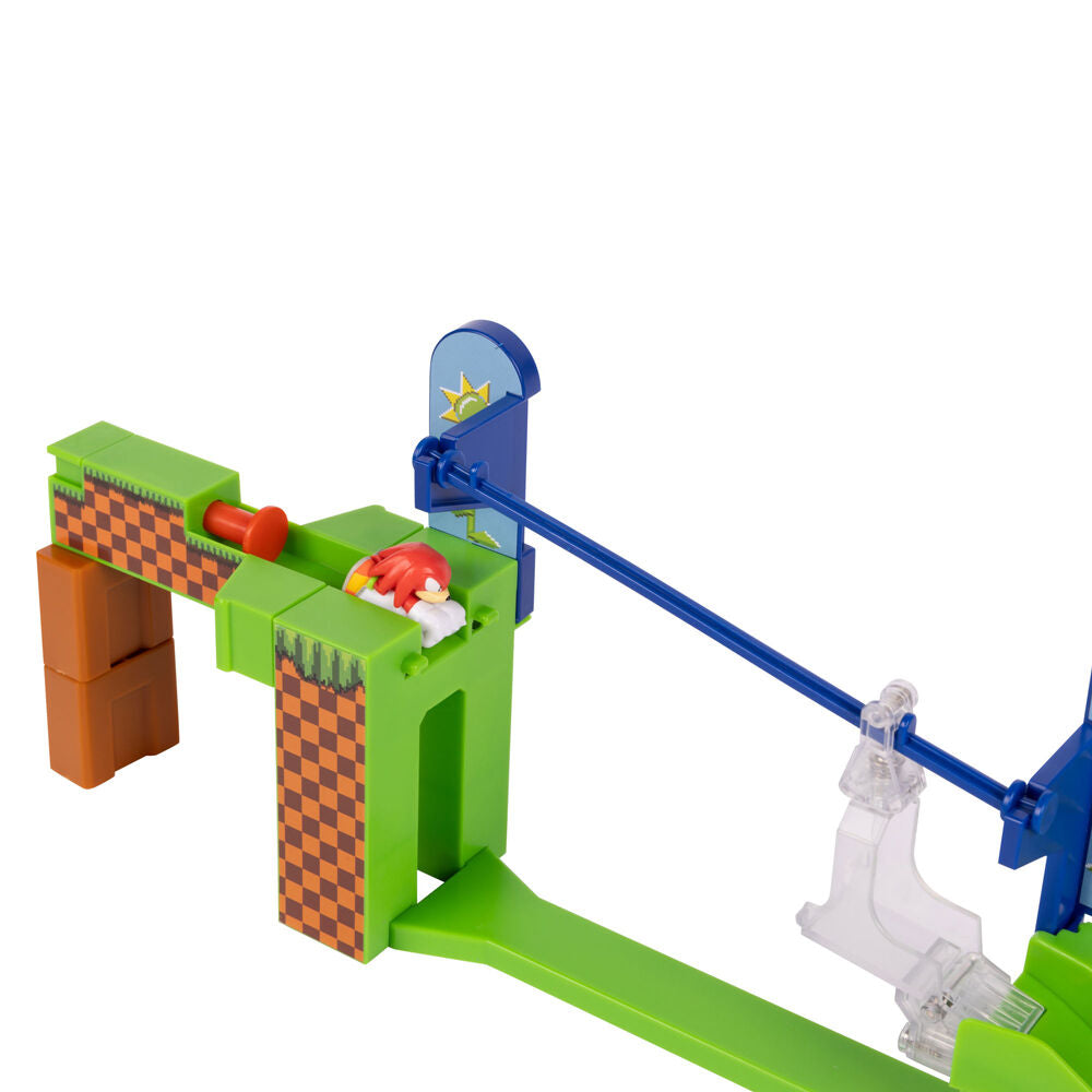 Packaging du produit Sonic Go Go Racers avec illustrations de Sonic et Knuckles