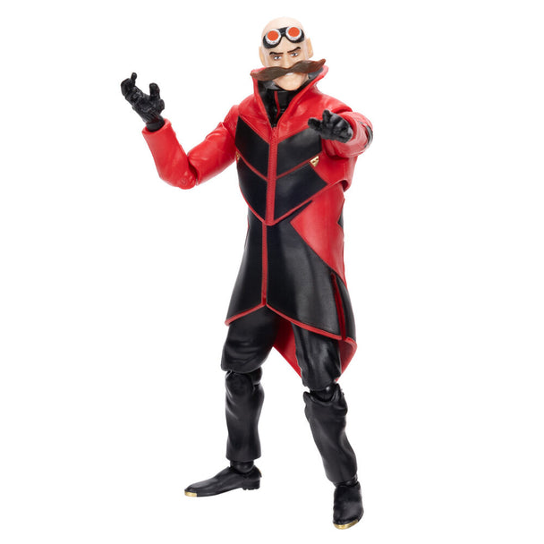 Profil latéral de la figurine Sonic 3 de 13 cm montrant sa posture dynamique et ses chaussures rouges