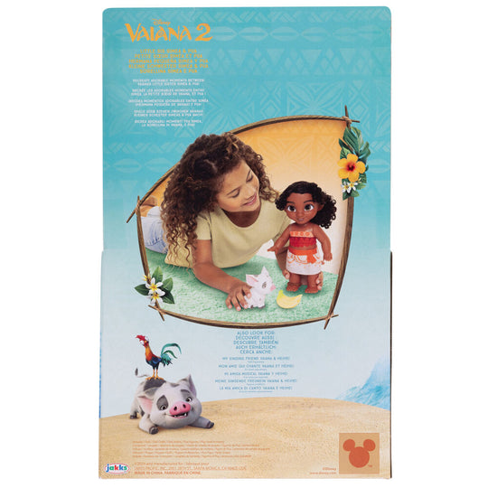 Emballage officiel JAKKS PACIFIC de la poupée Disney Vaiana Moana 38cm