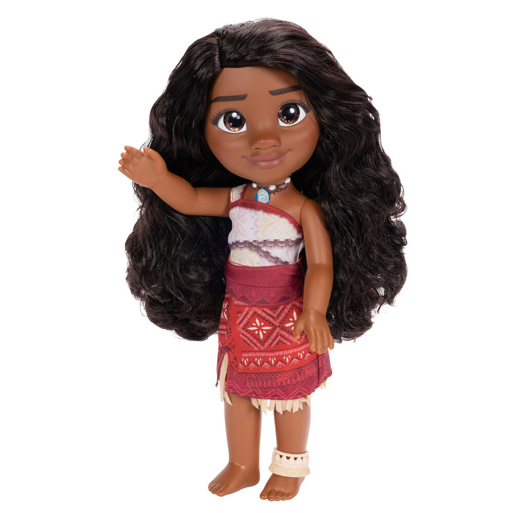 Image de la poupée Moana Disney de 38 cm en tenue d'aventurière