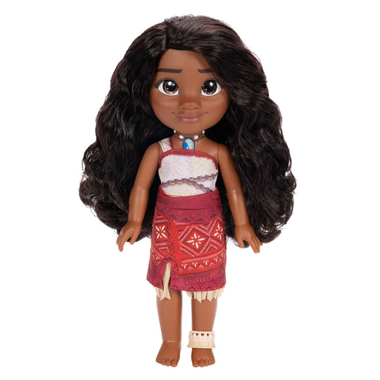 Présentation des deux poupées Disney Vaiana et Moana côte à côte