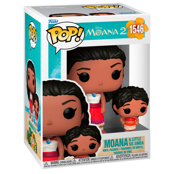 Figurine Funko POP Disney Vaiana Moana en vinyle de 9 cm dans boîte cadeau