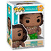 Figurine Funko POP en vinyle de Maui du film Disney Vaiana, hauteur 9 cm, présentée dans sa boîte cadeau officielle.