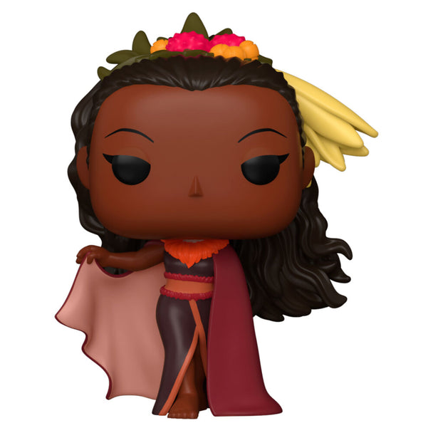 Figurine Funko POP Vaiana Moana 9cm en vinyle avec détails précis et couleurs vives, présentée dans sa boîte cadeau officielle.