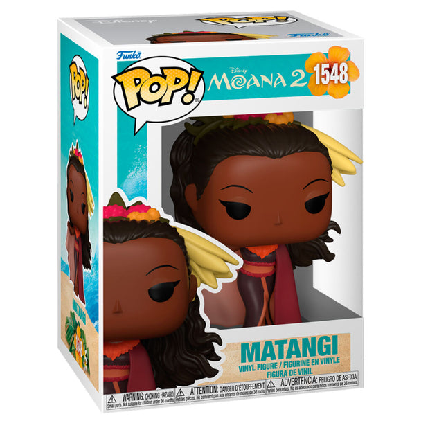 Vue arrière de la figurine Funko POP Vaiana Moana 9cm montrant les finitions soignées et le design unique du personnage Disney.