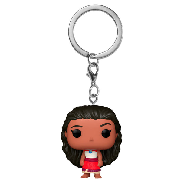 Porte-clés Pocket POP Disney représentant Vaiana Moana, vue de face avec détails colorés