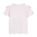 Détail du tissu 100% coton doux et respirant du t-shirt Bluey CERDÁ pour enfants