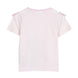 Détail du tissu 100% coton doux et respirant du t-shirt Bluey CERDÁ pour enfants