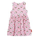 Détail du tissu 100% coton doux et léger de la robe Hello Kitty CERDÁ
