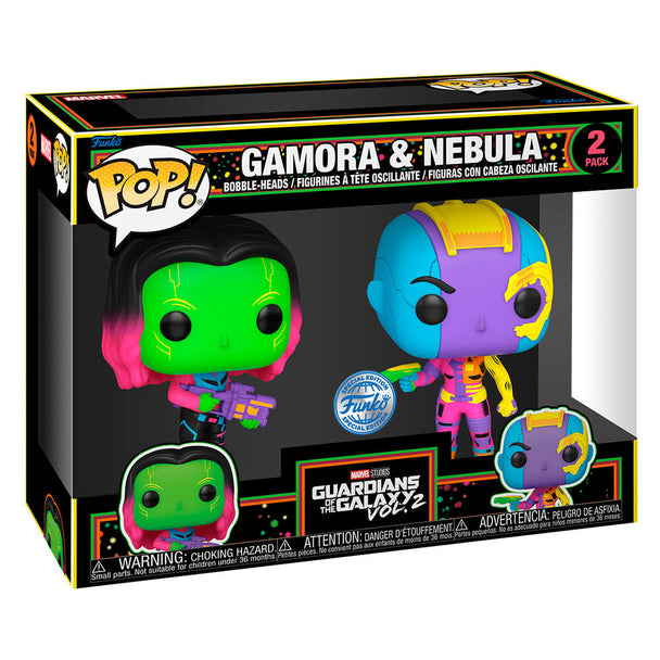 Figurine Funko POP de Nebula en édition exclusive Marvel, parfaite pour les fans et collectionneurs.