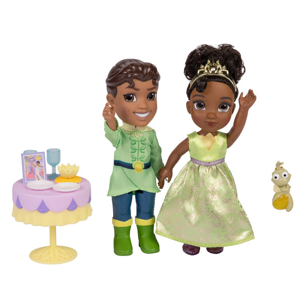 Poupée Naveen de Disney La Princesse et la Grenouille en tenue élégante, vue de face 15 cm