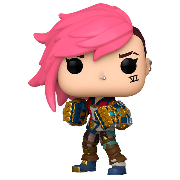 Figurine Funko POP League of Legends Arcane VI en vinyle de 9 cm dans sa boîte cadeau officielle.
