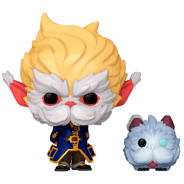 Figurine Funko POP de 9 cm représentant Heimerdinger de la série Arcane League of Legends avec détails précis et couleurs vives
